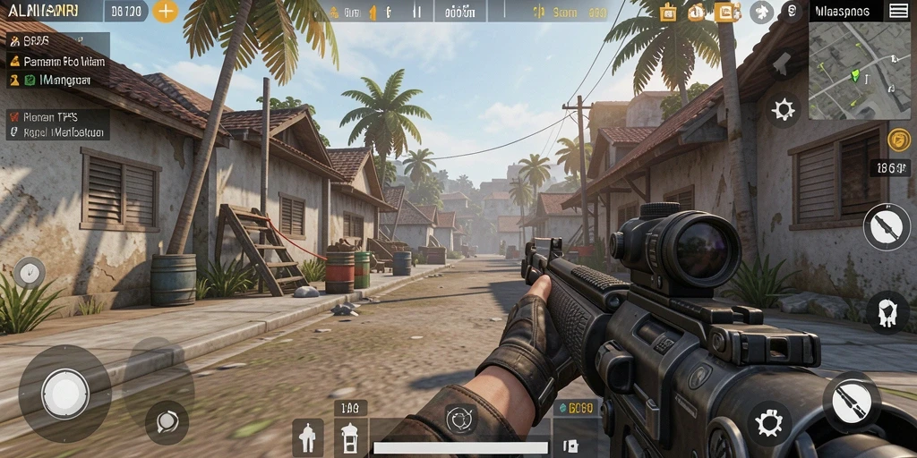 Screenshot gameplay ALISANRP yang menakjubkan dengan aksi seru.
