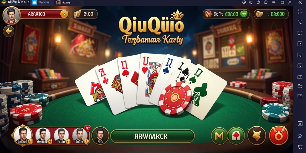 Gameplay seru QiuQiu di ARWANATOTO menunggu kamu.