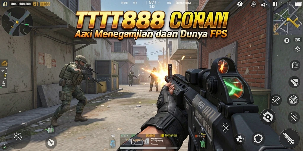 Tampilan penuh aksi dari gameplay TTT888 yang mendebarkan.
