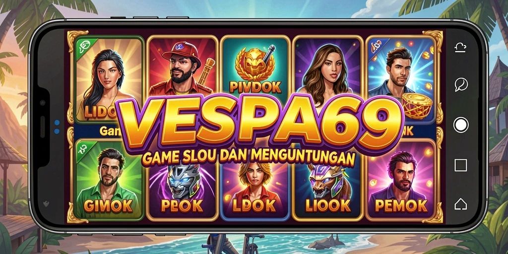 Tampilan gameplay VESPA69 yang seru dan menakjubkan.